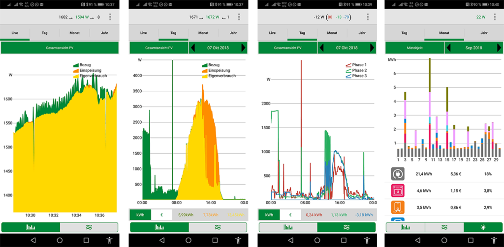 inexogy App zum Strom sparen