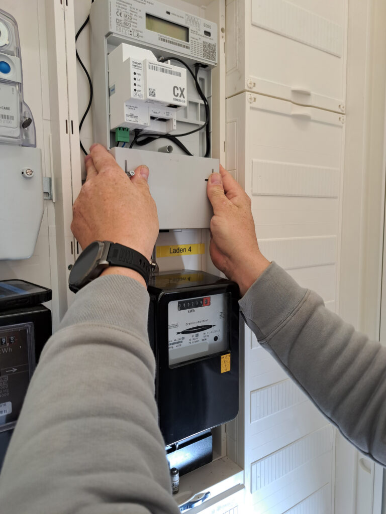 Smart Meter Einbau