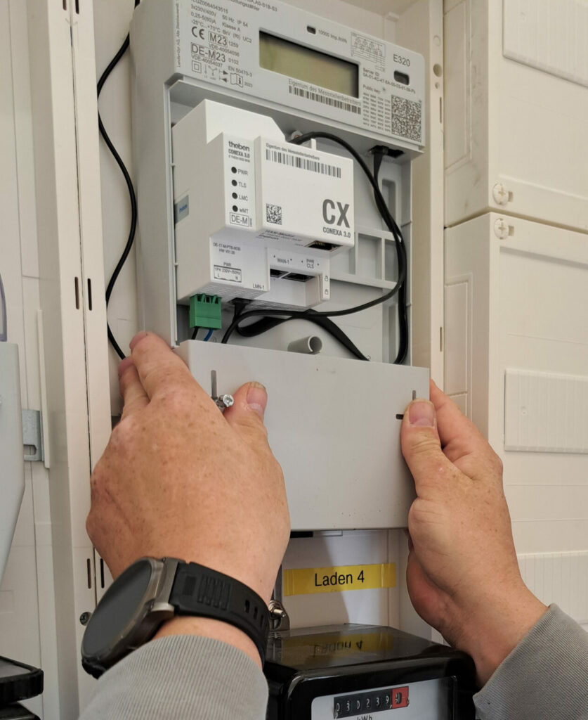 Smart Meter Einbau