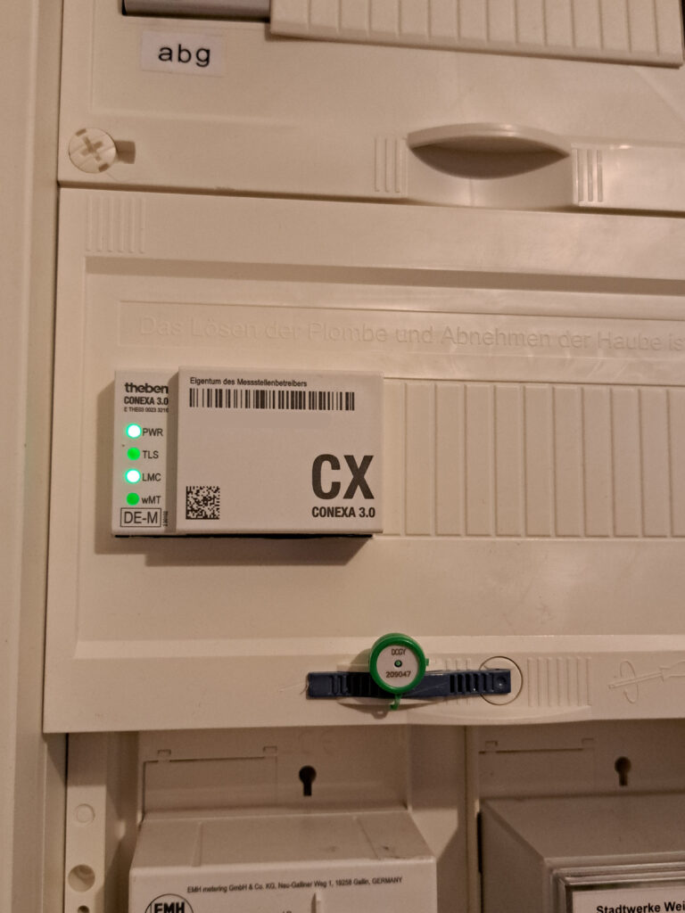 eHZ Gateway verbunden